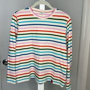 KULE striped shirt. Size Small. Worn once. Like New